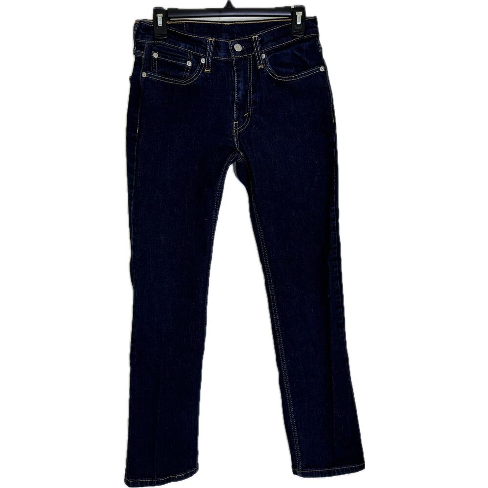 Men’s Levi Strauss 514 Denim Jeans, Levi's, Size 28 x 30, Dark Wash